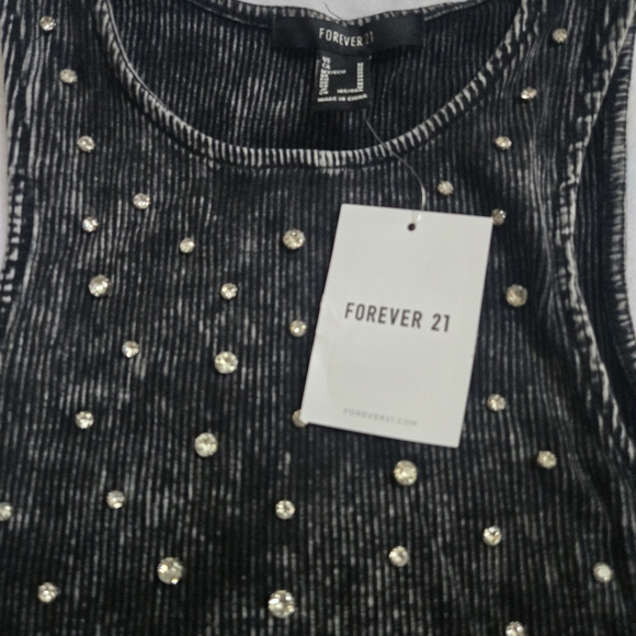 Forever 21 Black Studded Bodysuit - Picture 4 of 5